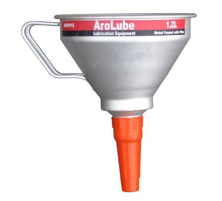 Buy ARLUBE 1.2L METAL FUNNEL WITH FILTER in NZ. 