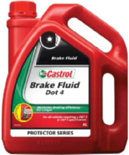 Buy CASTROL DOT 4 PROTECTOR BRAKE FLUID 4 ltr PACK in NZ. 