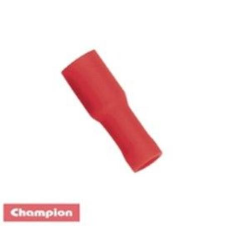 Buy CHAMPION 201M RED FEMALE BULLET TERMINALS PKT 25 in NZ. 
