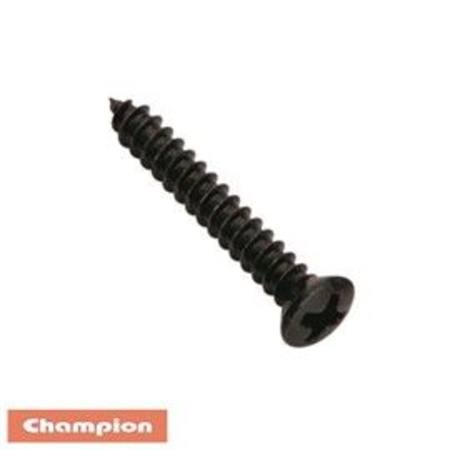 Buy CHAMPION 6g x 1/2" PAN PHILLIPS BLACK S/TAPPING SCREW 50PC REFILL PACK in NZ. 