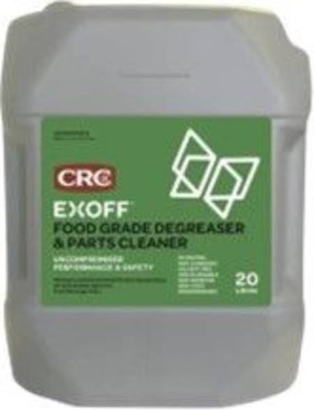 Buy CRC FOOD GRADE EXOFF DEGREASER & PARTS CLEANER CONCENTRATE 20 LITRE in NZ. 