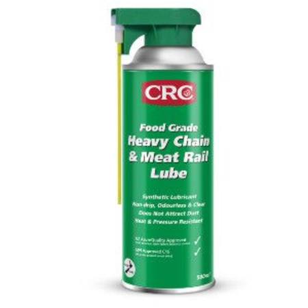 Buy CRC FOOD GRADE HEAVY CHAIN & MEAT RAIL CHAIN LUBE 500ML AEROSOL in NZ. 