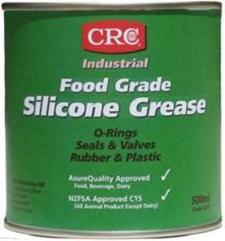 Buy CRC INDUSTRIAL FOOD GRADE SILICONE GREASE 500ml in NZ. 