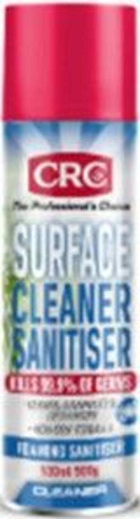 Buy CRC SURFACE SANITISER CLEANER 530ML AEROSOL in NZ. 