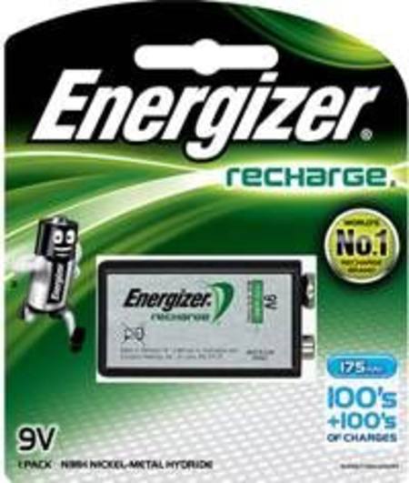 ENERGIZER 9v RECHARGEABLE BATTERY