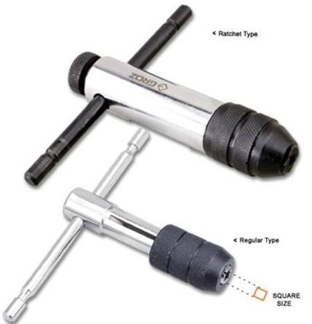 Buy GROZ 1/4-1/2" T HANDLE TAP WRENCH in NZ. 