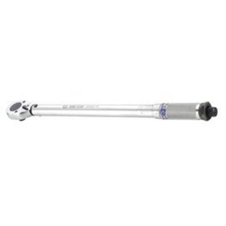 KING TONY 1/4dr TORQUE WRENCH 55-250 in-lb