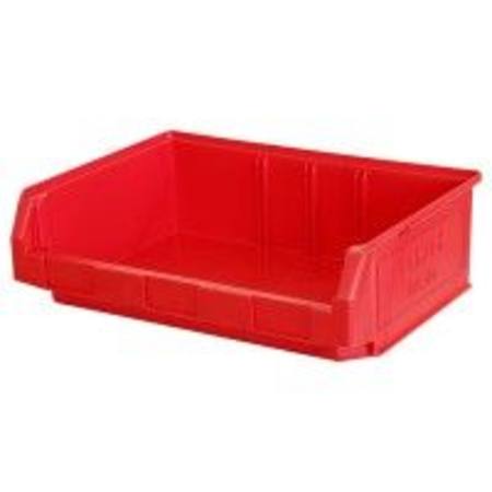 LAMSON #3ZD RED BIN BOX 350MM DEEP X 465MM WIDE X 150MM HIGH