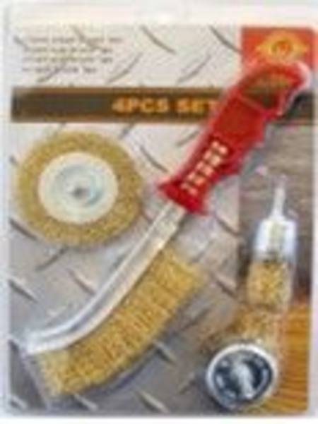 Buy LION WIRE BRUSH KIT 4PC in NZ. 
