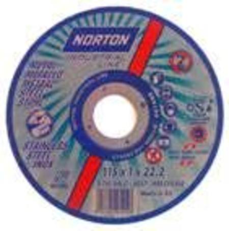 Buy NORTON BLUEFIRE 125 x 1.0 x 22mm INOX CUTOFF DISC EACH in NZ. 