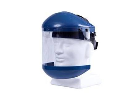SAFE-T-TEC FACESHIELD WITH CHIN GUARD CLEAR VISOR