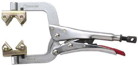 Buy STRONGHAND PG643V MULTI PURPOSE PIPE LOCKING C CLAMP WITH FIXED V PADS in NZ. 