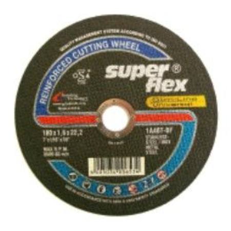 SUPER FLEX 180 X 1.6 X 22mm A46T INOX CUT OFF DISC 25 PACK