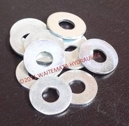 Buy 1/2"x 1"x 16g  FLAT WASHER Z/P pkt 200 in NZ. 