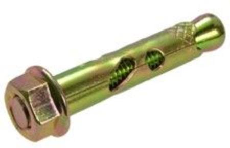 Buy 10mm x 125mm SLEEVE ANCHOR WITH HEX FLANGE NUT in NZ. 