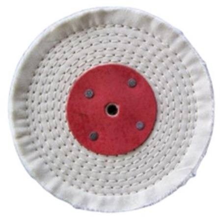 150 x 1 SECTION WHITE STITCHED POLISH MOP