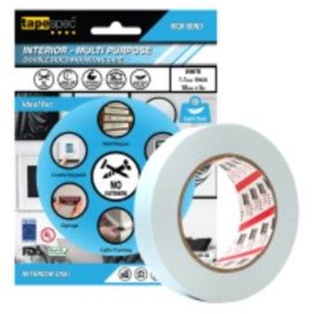 Buy 1811RBM INTERIOR MULTI PURPOSE POLYETHYLENE TAPE 1.1MM X  24MM X 5 METRE ROLL BLISTER PACK in NZ. 