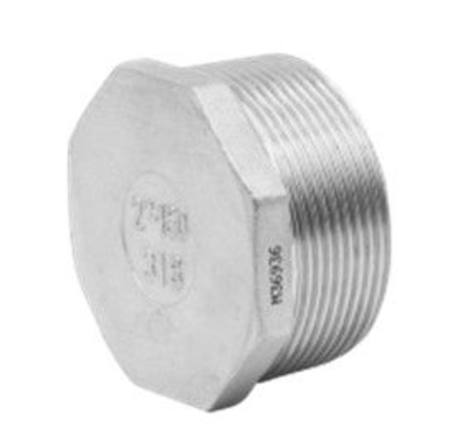 2-1/2"BSP HEX PLUG T316 STAINLESS STEEL