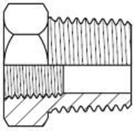 3224 1"BSPM x 1/2"BSPF T316 STAINLESS STEEL REDUCING BUSH