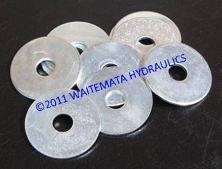 5/8"x 1-1/4"FLAT WASHERS Z/P pkt100