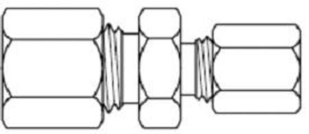 Buy 62R 1/4"x 3/16"COMP REDUCING DOUBLE UNION in NZ. 