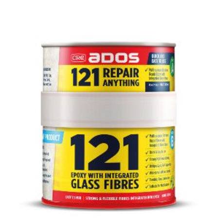 Buy ADOS 121 REPAIR ANYTHING EPOXY WITH INTEGRATED GLASS FIBRES 500ml in NZ. 