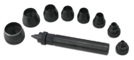 AMPRO HOLLOW PUNCH SET 5mm - 32mm