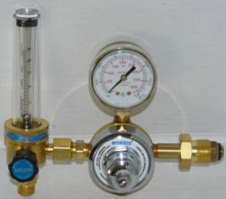 ARGON  REGULATOR C/W 1 FLOW TUBE  (101-2FL-AR)