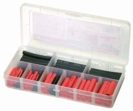 BIKESERVICE 106pc WATERPROOF HEAT SHRINK TUBE SET