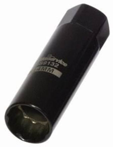 BIKESERVICE 14mm x 3/8"dr SPARK PLUG SOCKET EXTRA THIN WALL