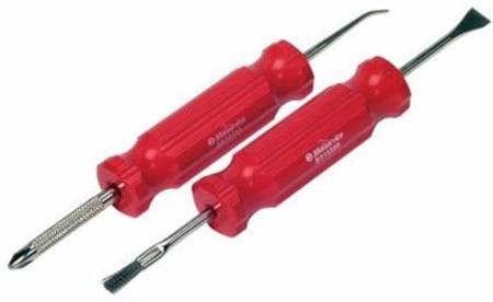 BIKESERVICE 2pc BATTERY TERMINAL CLEANING TOOL KIT