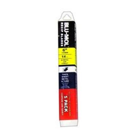 Buy BLU-MOL 9" x 14TPI DEMOLITION RECIPRICATING SAW BLADE PACKET OF 5 in NZ.