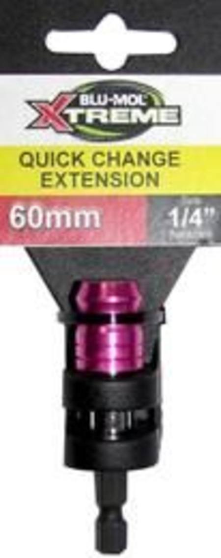 BLU-MOL EXTREME 1/4"HEX x 60mm QUICK CHANGE EXTENSION
