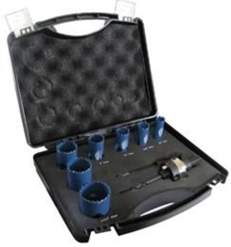 BLU-MOL XTREME 9PC BI-METAL HOLESAW KIT 16-40MM