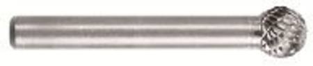 BORDO SD14 TCT ROTARY BURR 3/16" BALL x 1/4" SHANK