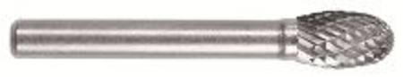 BORDO SE3 TCT ROTARY BURR 3/8" OVAL x 1/4" SHANK