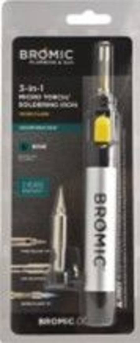 Buy BROMIC BUTANE 3-IN-1 MICRO TORCH/SOLDERING IRON in NZ. 
