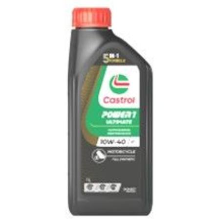 Buy CASTROL POWER 1 4T 4 STROKE FULL SYN MOTORCYCLE OIL 10W40 1 ltr in NZ.