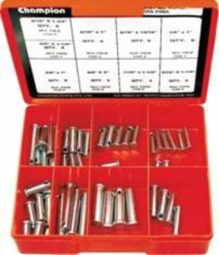 CHAMPION CLEVIS PIN ASSORTMENT 52pc