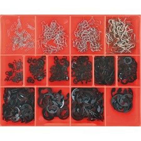 CHAMPION E'CLIPS & RETAINER SPRING ASSORTMENT 740pc