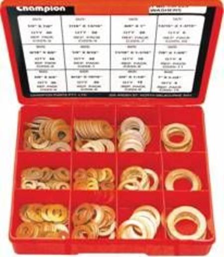 CHAMPION IMPERIAL COPPER WASHER ASSORTMENT 260pc
