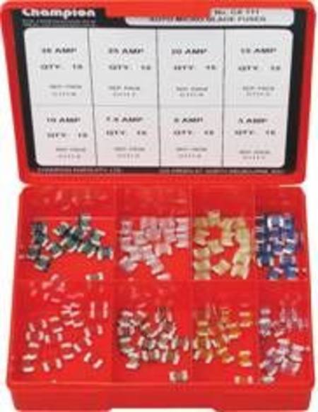 CHAMPION LOW PROFILE FUSE ASSORTMENT 120pc