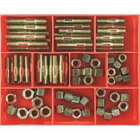 CHAMPION MANIFOLD STUDS & NUTS ASSORTMENT 80pc