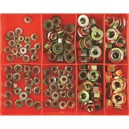 CHAMPION METRIC FLANGE NUT ASSORTMENT 140pc