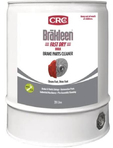 CRC BRAKLEEN FAST DRY 20ltr DRUM WITH FREE CRC PUMP BOTTLE 1/2/26 - 31/3/26