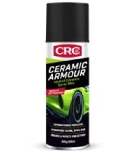 CRC CERAMIC ARMOUR 400ML AEROSOL WITH FREE MICORFIBRE CLOTH 1/6/25 - 31/7/25