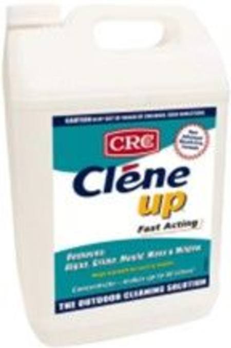 CRC CLENE UP FAST ACTING  BLEACH-FREE CONCENTRATE CLEANER 5LTR