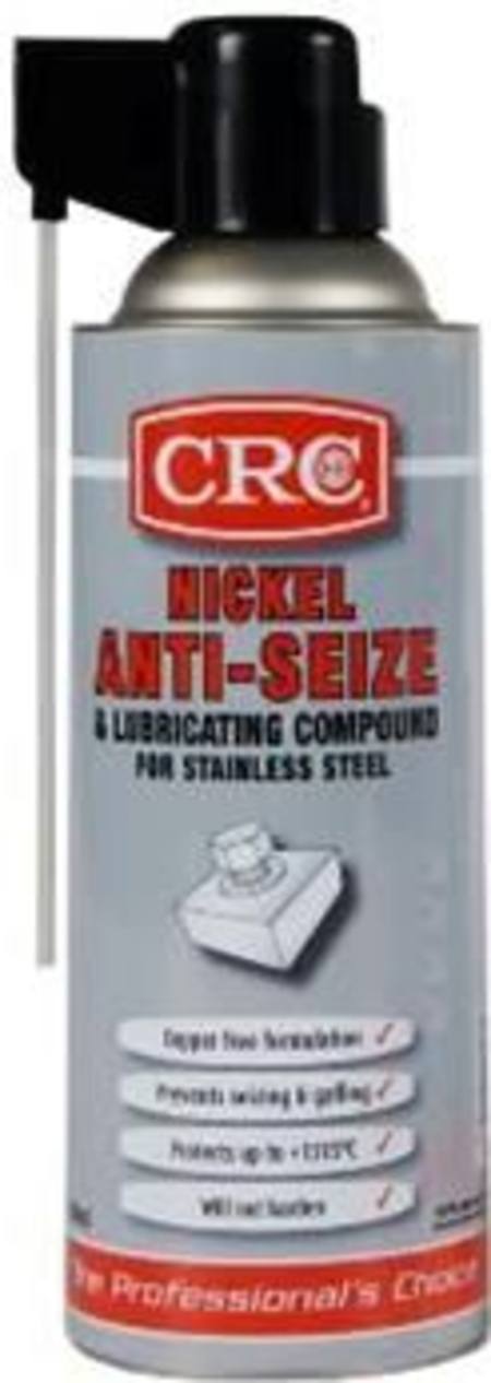 CRC DUAL ACTION ACTUATOR AEROSOL NICKEL ANTI-SEIZE & LUBRICANT 400ML