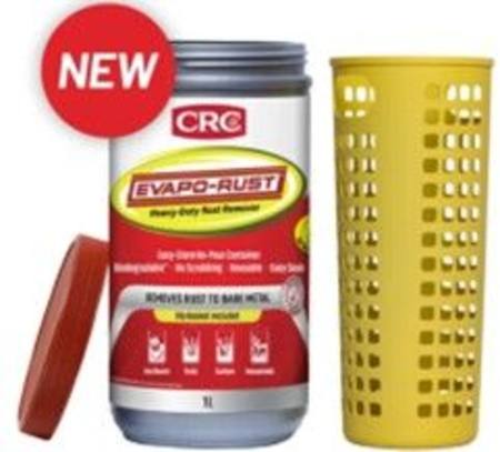 Buy CRC EVAPO-RUST RUST REMOVER 1 LITRE CANISTER WITH DIP BASKET in NZ. 