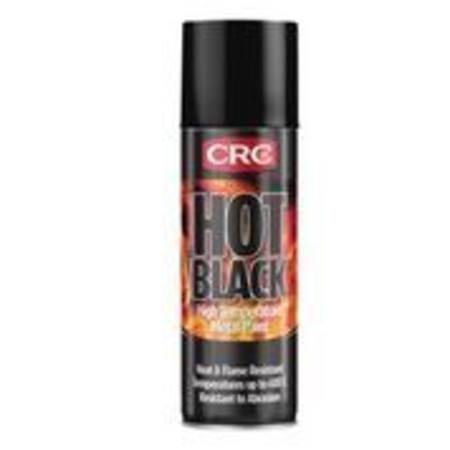 Buy CRC HOT BLACK HIGH TEMPERATURE AEROSOL PAINT 400ml in NZ. 